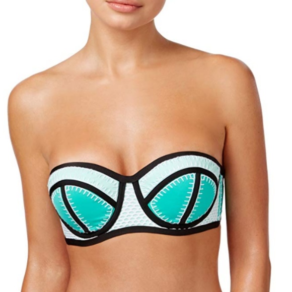 NWT Bar III Whip It Good Jade Bikini Swimsuit Set - Picture 2 of 4